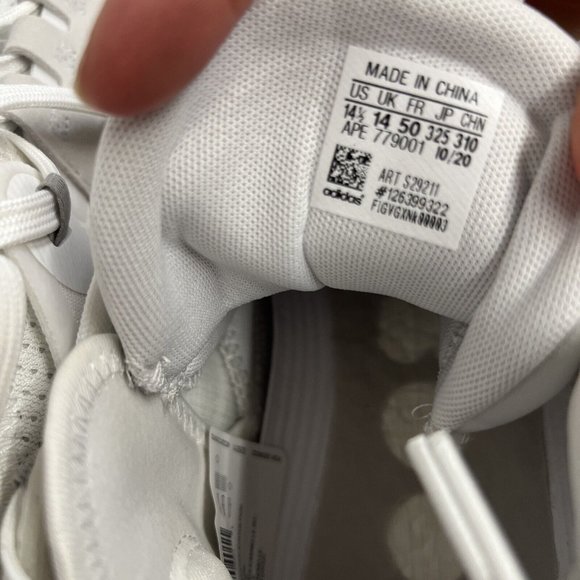 NEW W/box Adidas Harden Vol. 5 Futurenatural White Greone Men’s Size 14.5 14 1/2 main image 8